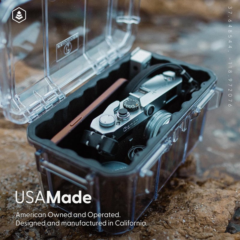 EVERGREEN 58 Waterproof Dry Box Protective Case - Travel Safe/Mil Spec/USA Made - for Cameras, Lenses, Phones, Pistols, First Aid, Boating, Water Sports, Tacklebox, Ammo Can, Deck Boxes - Image 4